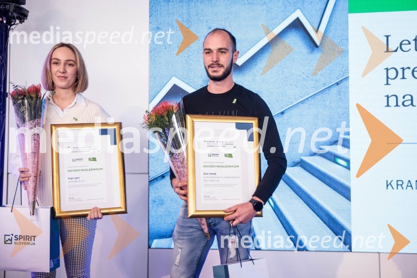  Kaja Iglič, JAKA&I d.o.o.;  Žan Umek, Avtomehanika in vulkanizerstvo Žan Umek s.p..Letno srečanje prevzemnikov in naslednikov podjetij »Dobri temelji za globalno prihodnost«