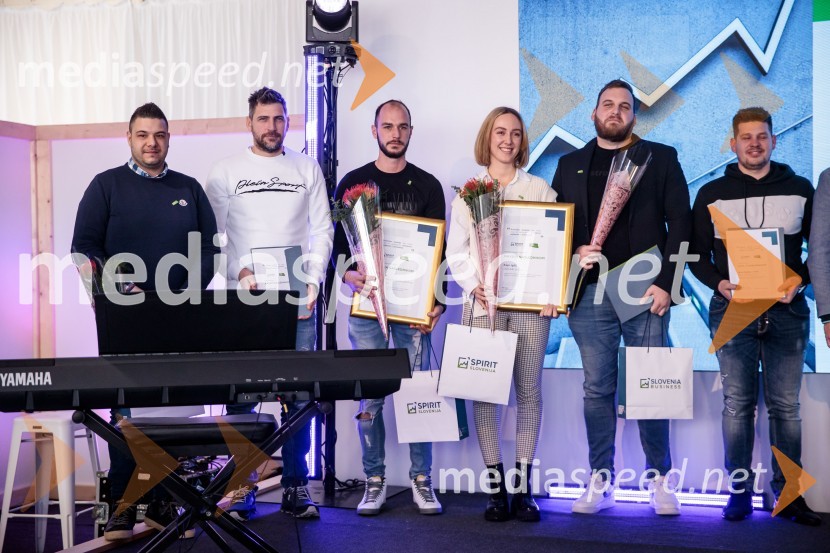  ... ;  Uroš Pozeb;  Žan Umek, Avtomehanika in vulkanizerstvo Žan Umek s.p..;  Kaja Iglič, JAKA&I d.o.o.;  ... ;  Boris Bostjan Baselj, Blisk livarstvo d.o.o.Letno srečanje prevzemnikov in naslednikov podjetij »Dobri temelji za globalno prihodnost«