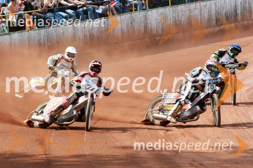 Theo Pijper, Nizozemska, Aleksander Čonda, Slovenija, Fritz Wallner, Avstrija, Toma Alexandro, RomunijaSPEEDWAY, Evropsko prvenstvo članov, kvalifikacije