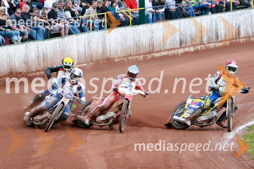 Alessandro Milanese, Italija, Matija Duh, Slovenija, Sandor Tihanyi, Madžarska, Theo Pijper, NizozemskaSPEEDWAY, Evropsko prvenstvo članov, kvalifikacije