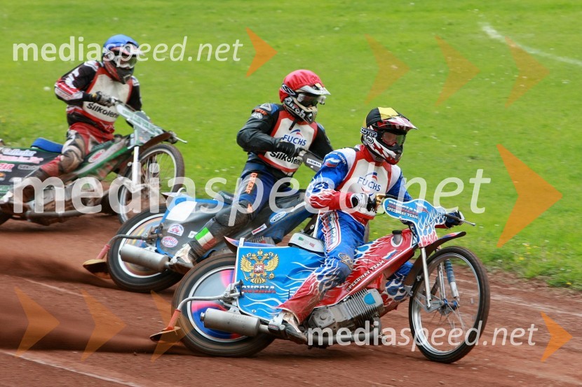 Mathieu Tresarrieu, Francija, Alessandro Milanese, Italija, Denis Gizatullin, RusijaSPEEDWAY, Evropsko prvenstvo članov, kvalifikacije