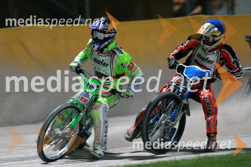 Maks Gregorič, Slovenija, Attila Lörincz, MadžarskaSPEEDWAY, SP ekip, kvalifikacije 1