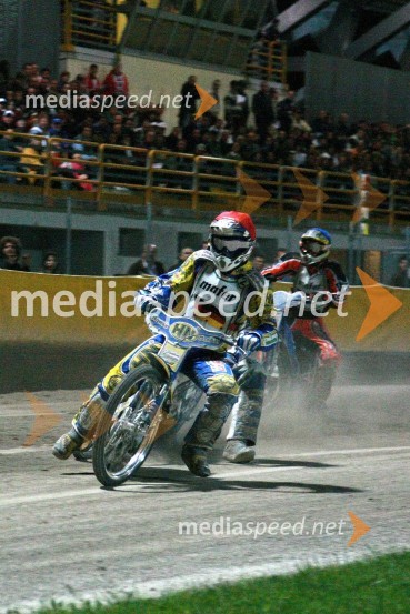 Tobias Kroner, Nemčija, Mattia Tadiello, ItalijaSPEEDWAY, SP ekip, kvalifikacije 1