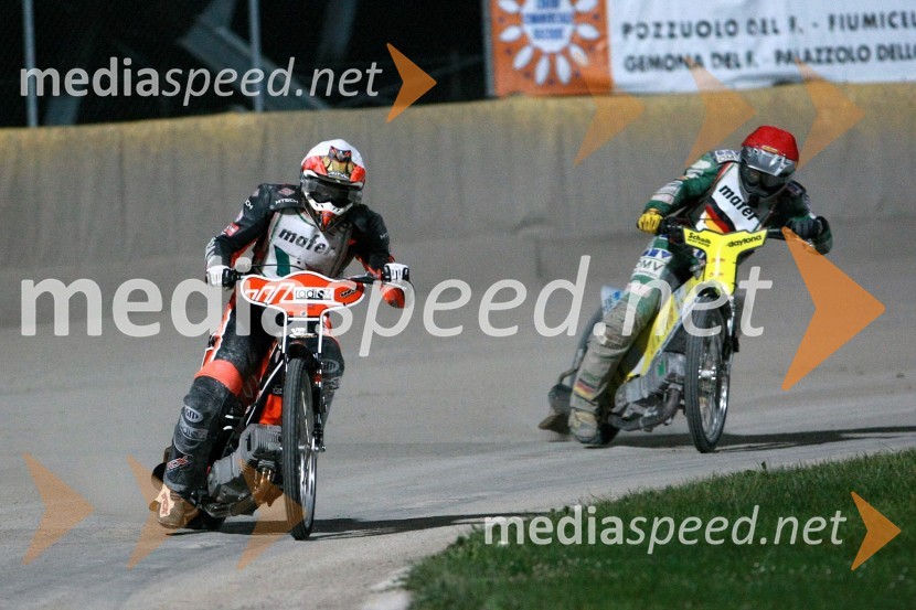 Mattia Carpanese, Italija, Martin Smolinski, NemčijaSPEEDWAY, SP ekip, kvalifikacije 1