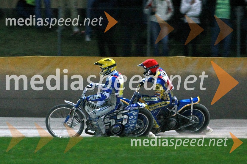 Matej Žagar, Slovenija, Tobias Kroner, NemčijaSPEEDWAY, SP ekip, kvalifikacije 1