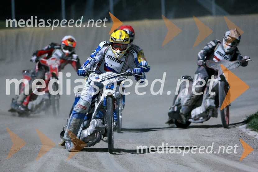 Guglielmo Franchetti, Italija, Matej Žagar, Slovenija, Jozsef Tabaka, MadžarskaSPEEDWAY, SP ekip, kvalifikacije 1