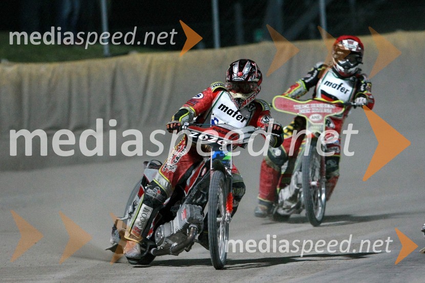 Denis Štojs, Slovenija, Christian Hefenbrock, NemčijaSPEEDWAY, SP ekip, kvalifikacije 1