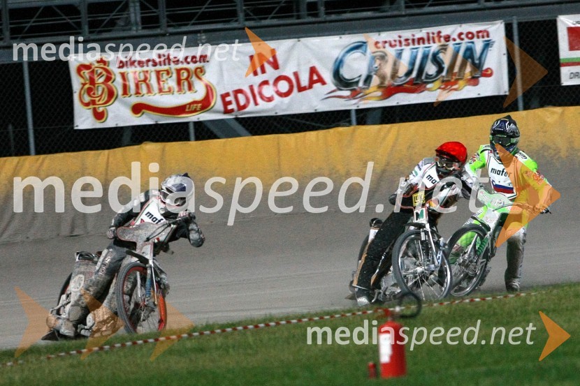 Jozsef Tabaka, Madžarska, Thomas Stange, Nemčija, Maks Gregorič, SlovenijaSPEEDWAY, SP ekip, kvalifikacije 1