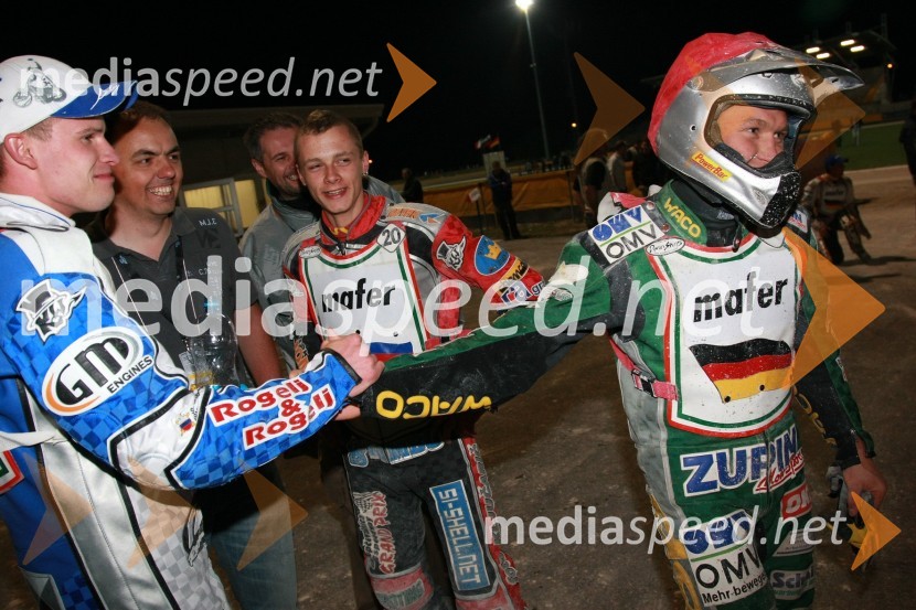 Matej Žagar, Tomaž Požrl, Aleksander Čonda, Martin Smolinski, NemčijaSPEEDWAY, SP ekip, kvalifikacije 1