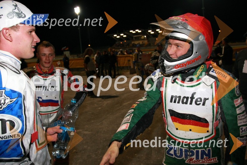 Matej Žagar in Martin Smolinski, NemčijaSPEEDWAY, SP ekip, kvalifikacije 1