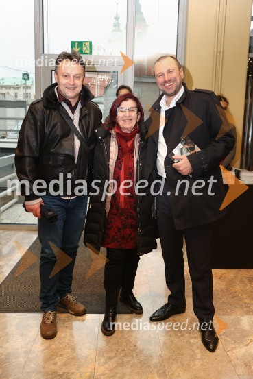  Peter Srpčič, direktor, Mestno gledališče Ptuj;  Branka Bezeljak, slavistka;  Blaž Brodnjak, predsednik uprave NLB, Manager leta 2022Pohorski bataljon, premiera predstave v MGL