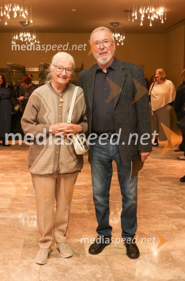  Barbara Berce;  Aleš Jan, radijski producentPohorski bataljon, premiera predstave v MGL