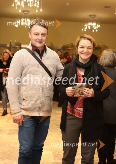  Peter Srpčič, direktor, Mestno gledališče Ptuj;  Kim Komljanec, svetovalka ministrice za kulturoPohorski bataljon, premiera predstave v MGL