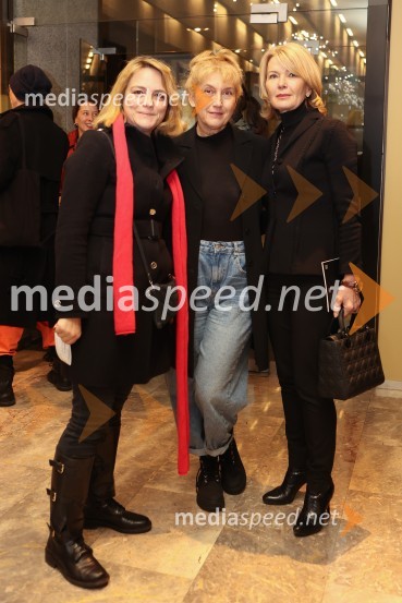  Manca Majeršič Sevšek, dramaturginja;  Barbara Hieng Samobor, direktorica in umetniška vodja MGL;  Nevenka Črešnar Pergar, lastnica in direktorica podjetja NP ConsultingPohorski bataljon, premiera predstave v MGL