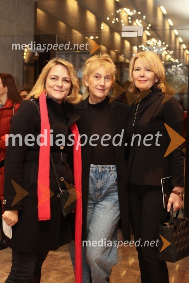  Manca Majeršič Sevšek, dramaturginja;  Barbara Hieng Samobor, direktorica in umetniška vodja MGL;  Nevenka Črešnar Pergar, lastnica in direktorica podjetja NP ConsultingPohorski bataljon, premiera predstave v MGL