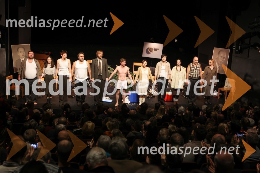  Primož Pirnat, igralec;  Lara Wolf Završnik, igralka;  Gašper Lovrec, igralec;  Lotos Vincenc Šparovec, igralec;  Matej   Puc, igralec;  Jure Rajšp, igralec;  Mirjam Korbar, igralka;  Branko Jordan, igralec;  Nina Rakovec, igralka, pevka;  Gaber K. Trseglav, igralec;  Mojca Funkl, igralkaPohorski bataljon, premiera predstave v MGL