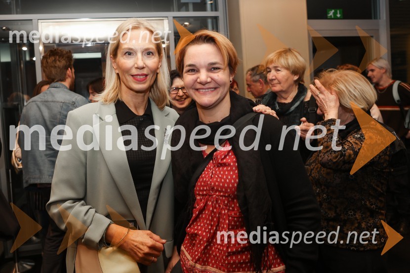  Vilma Štritof, dramaturginja, Radio Slovenija;  Kim Komljanec, svetovalka ministrice za kulturoPohorski bataljon, premiera predstave v MGL