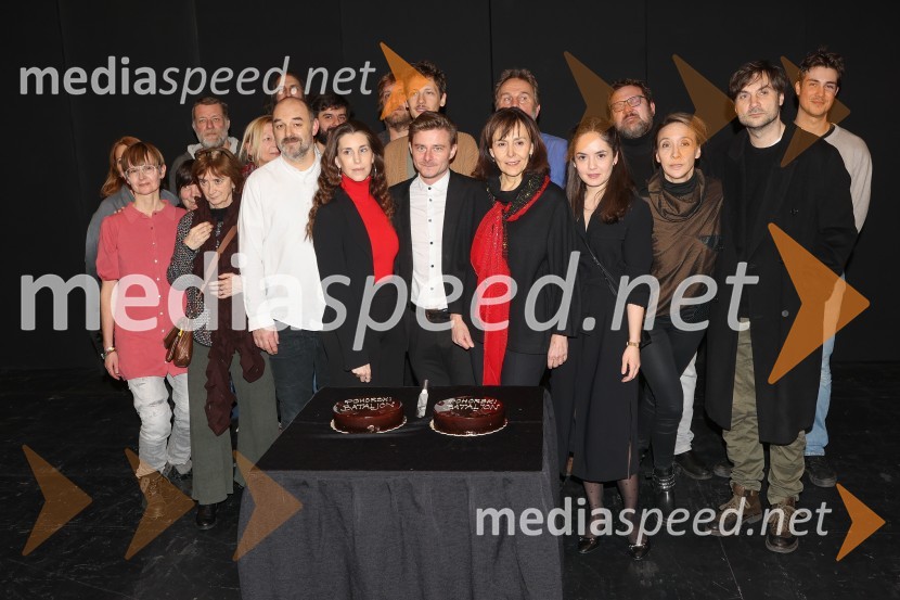 dr. Mateja Ratej, ZRC SAZU;  Jernej Lorenci, gledališki režiser;  Maja Cerar, lektorica;  Gaber K. Trseglav, igralec;  Branko Hojnik, scenograf;  Dino Pešut, dramaturg in dramatik;  Nina Rakovec, igralka, pevka;  Matej   Puc, igralec;  Gašper Lovrec, igralec;  Jure Rajšp, igralec;  Lotos Vincenc Šparovec, igralec;  Mirjam Korbar, igralka;  Lara Wolf Završnik, igralka;  Primož Pirnat, igralec;  Mojca Funkl, igralka;  Branko Jordan, igralec;  ... Pohorski bataljon, premiera predstave v MGL
