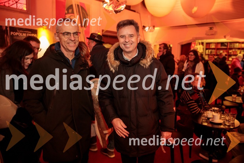  Peter Škerlj, direktor ABC SPORT;  Dejan Crnek, podžupan, Mestna občina Ljubljana, Lista Zorana Jankovića, predsednik športnega društva Narodni domŠterkijada, premiera v spomin Vojki Šterk