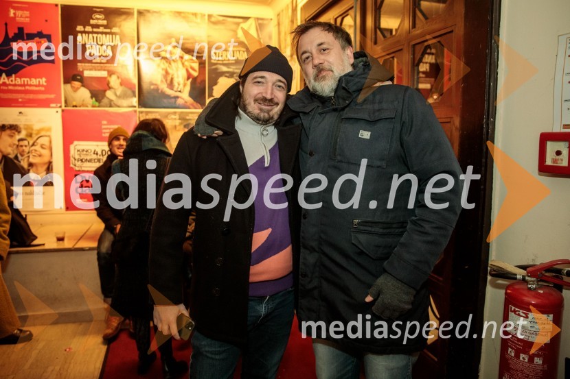  Gregor Andolšek, režiser;  Vlado Bulajić, filmski producentŠterkijada, premiera v spomin Vojki Šterk
