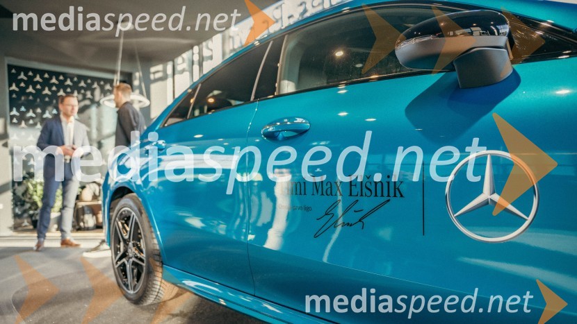 Timi Max Elšnik je ambasador znamke Mercedes-Benz v Sloveniji
