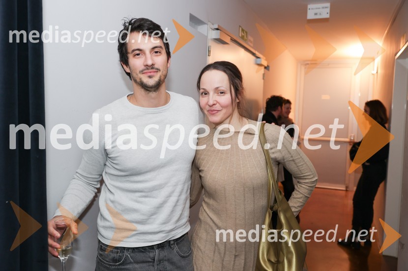  Ivan Čuić, hrvaški gledališki in filmski igralec;  Iva Babić, igralkaAlica: nekaj solilogov o neznosnosti časa, premiera v SNG Drama Ljubljana