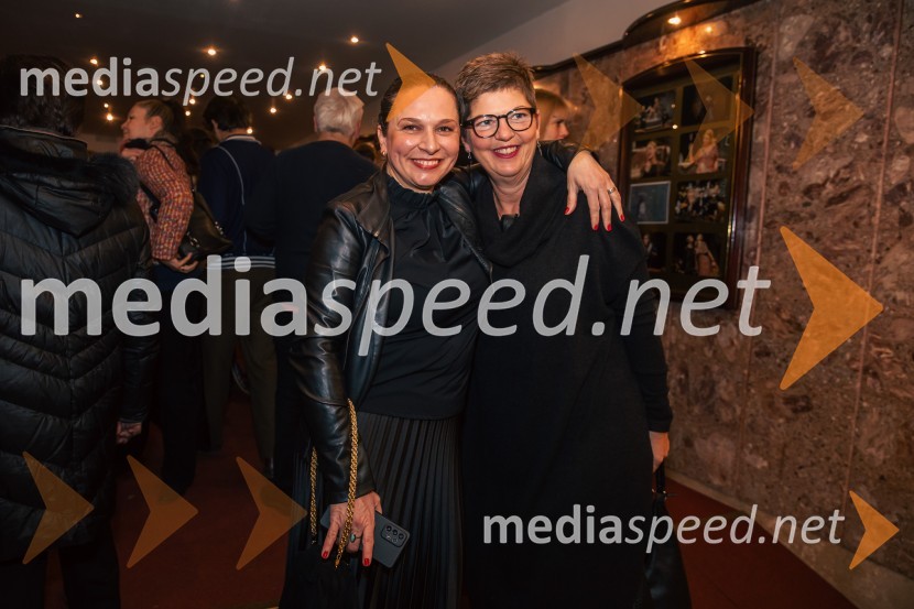  Gaja Kryštufek Gostiša, poslovna sekretarka, Prešernovo Gledališče Kranj;  Mirjam Drnovšček, direktorica, SNG Nova GoricaHarun in morje zgodb, premiera, Prešernovo gledališče Kranj