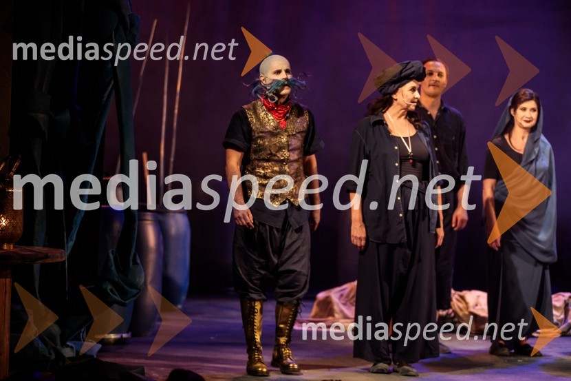  Aljoša Ternovšek, igralec;  Darja Reichman, igralkaHarun in morje zgodb, premiera, Prešernovo gledališče Kranj