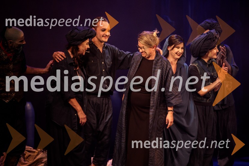  Darja Reichman, igralka;  Blaž Setnikar, igralec;  Ivana Djilas, režiserkaHarun in morje zgodb, premiera, Prešernovo gledališče Kranj