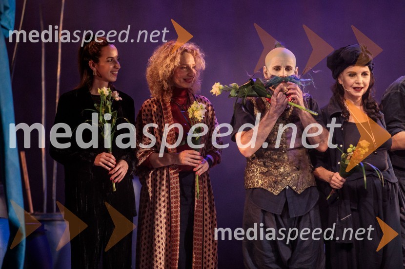  Saša Dragaš, asistentka kostumografinje;  Jelena Proković, kostumografinja, JSP;  Aljoša Ternovšek, igralec;  Darja Reichman, igralkaHarun in morje zgodb, premiera, Prešernovo gledališče Kranj