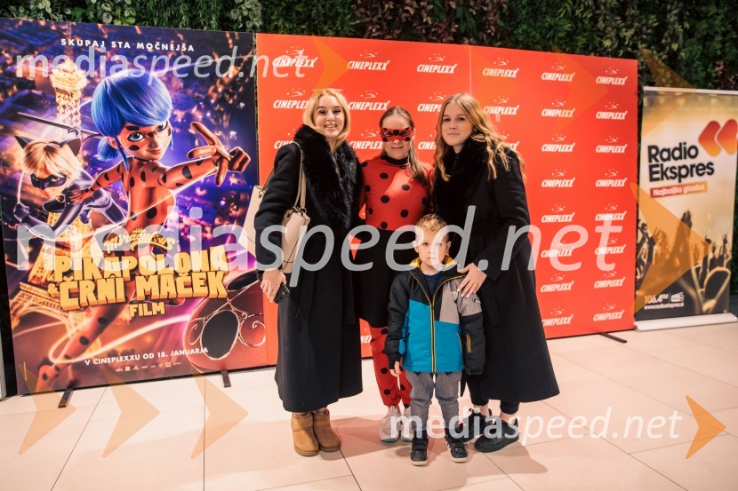 Miraculous Pikapolona & Črni maček: Film, premiera v Cineplexx Ljubljana