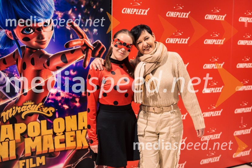  ... ;  Maja Kokolj Jovanovič, otroška animatorka, voditeljica in pevkaMiraculous Pikapolona & Črni maček: Film, premiera v Cineplexx Ljubljana