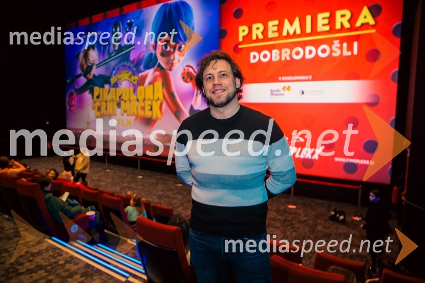 Žiga Bunič, igralecMiraculous Pikapolona & Črni maček: Film, premiera v Cineplexx Ljubljana