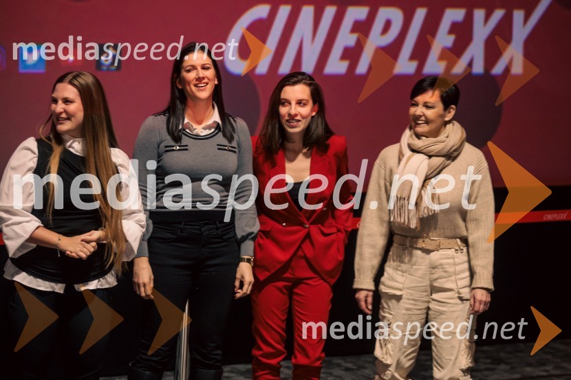  Tadeja Vaupotič, voditeljica;  Ana Mandič Kalan;  Tina Resman, igralka;  Maja Kokolj Jovanovič, otroška animatorka, voditeljica in pevkaMiraculous Pikapolona & Črni maček: Film, premiera v Cineplexx Ljubljana