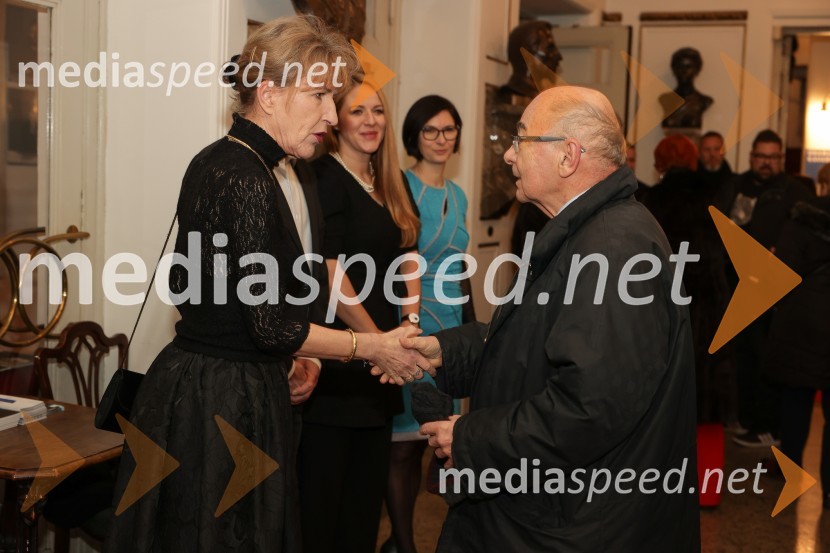  Vesna Jurca Tadel, ravnateljice SNG Drama Ljubljana;  Mitja Rotovnik, nekdanji direktor Cankarjevega domaSkopuh, premiera v SNG Drama Ljubljana