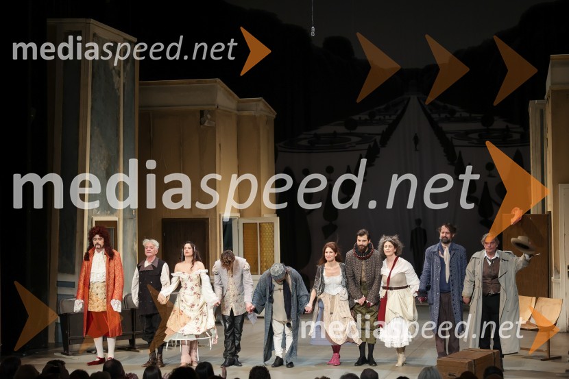  Matija Rozman, igralec;  Vojko Zidar, igralec;  Saša Pavlin Stošić, igralka;  Nejc Cijan Garlatti, igralec;  Bojan Emeršič, igralec;  Sabina  Kogovšek, igralka;  Domen Novak, igralec ;  Maja Sever, igralka;  Uroš Fürst, igralec;  Valter Dragan, igralecSkopuh, premiera v SNG Drama Ljubljana