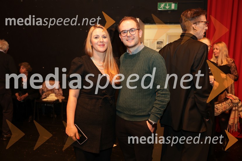  Barbara Svetek, vodja službe za marketing SNG Drama Ljubljana;  Rok Andres, dramaturg SNG Drama LjubljanaSkopuh, premiera v SNG Drama Ljubljana