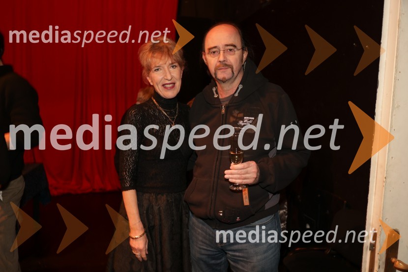  Vesna Jurca Tadel, ravnateljice SNG Drama Ljubljana;  Matija Rozman, igralecSkopuh, premiera v SNG Drama Ljubljana