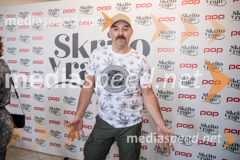  Gaber K. Trseglav, igralecPrihaja nova slovenska serija SKRITO V RAJU