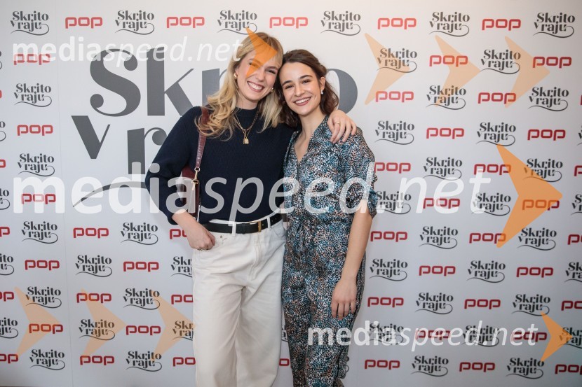  Melani Mekicar, radijska in televizijska voditeljica;  Gaja Filač, igralkaPrihaja nova slovenska serija SKRITO V RAJU