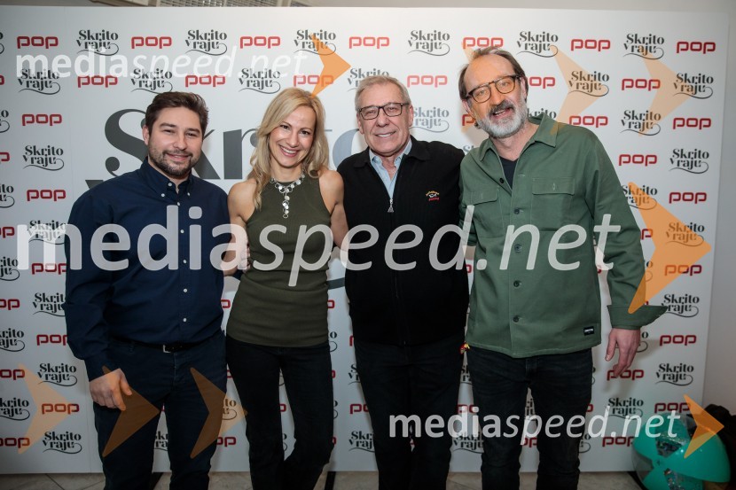  Matic  Valič, igralec;  Aleksandra  Balmazović, igralka;  Aleš Valič, igralec;  Blaž Valič, igralecPrihaja nova slovenska serija SKRITO V RAJU