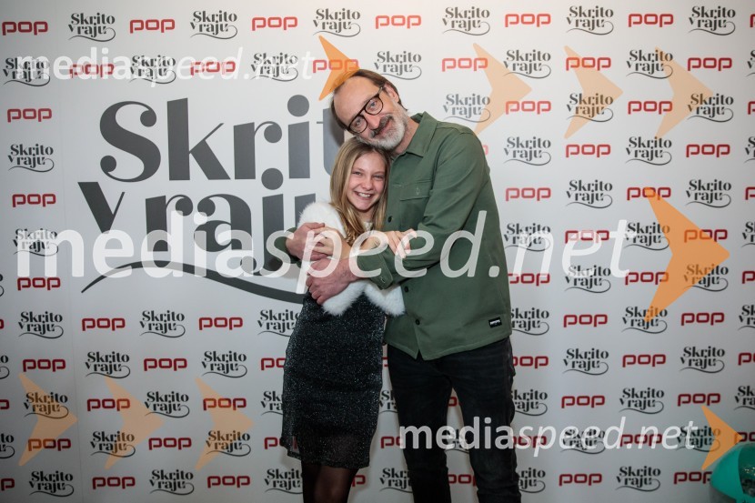  Mei Rabič, igralka;  Blaž Valič, igralecPrihaja nova slovenska serija SKRITO V RAJU