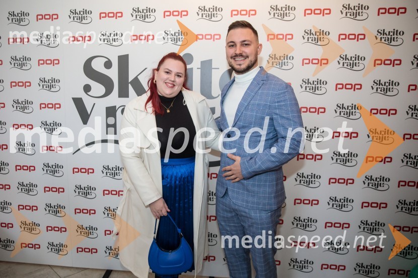  Nataša Mernik - Anakrejevska, modna blogerka;  Blaž Vižintin,  digitalni ustvarjalecPrihaja nova slovenska serija SKRITO V RAJU