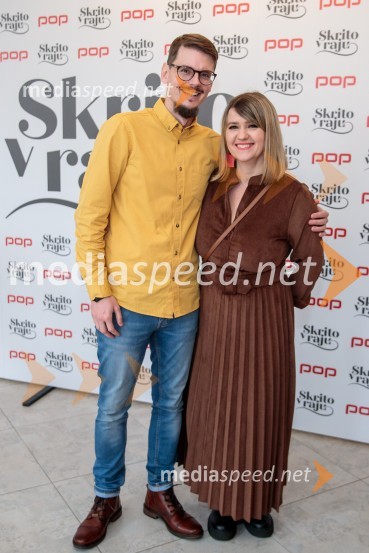  Nikolaj Vodošek, režiser;  Petra Strašek, Pro Plus d.o.o.Prihaja nova slovenska serija SKRITO V RAJU