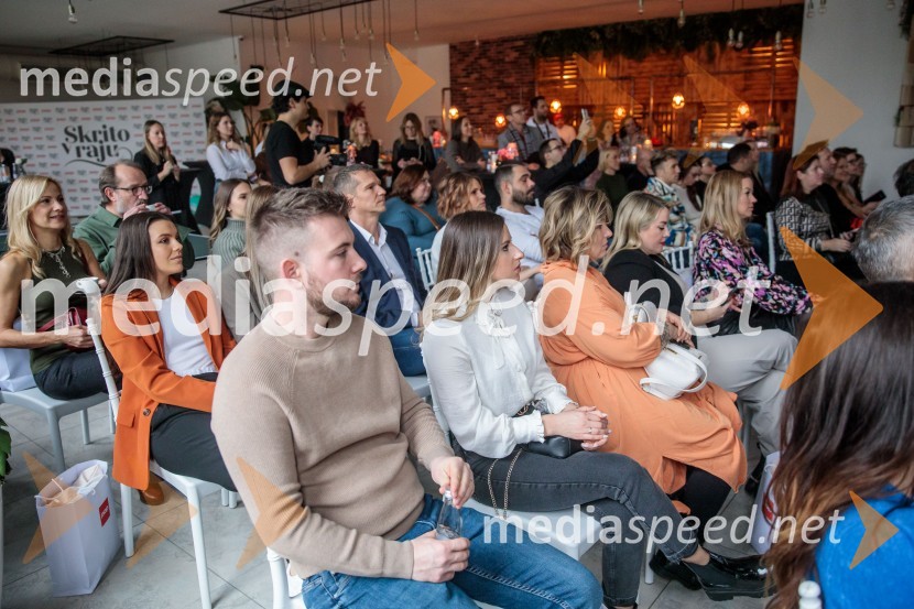  Domen Kljun, pevec;  Nina KljunPrihaja nova slovenska serija SKRITO V RAJU