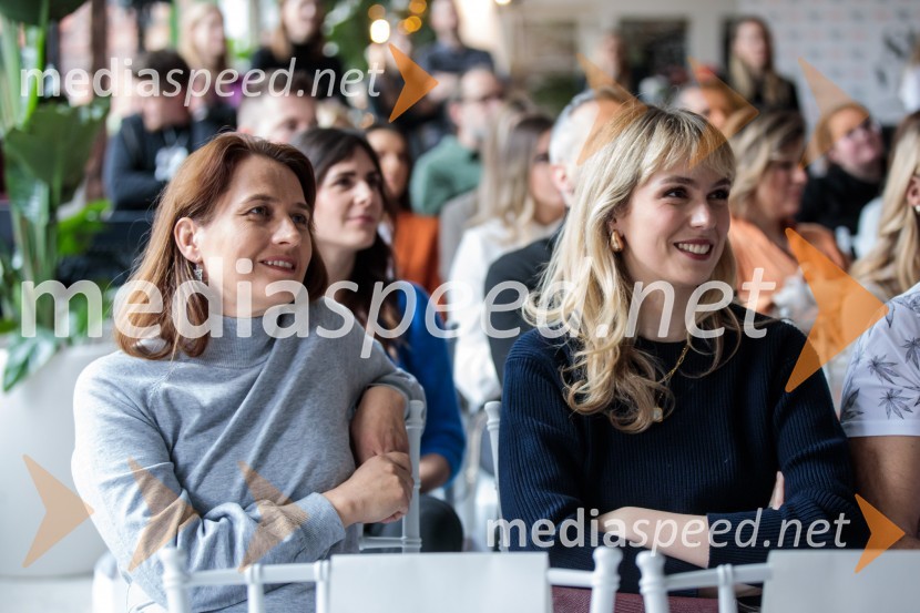  Tanja Potočnik, igralka;  Melani Mekicar, radijska in televizijska voditeljicaPrihaja nova slovenska serija SKRITO V RAJU