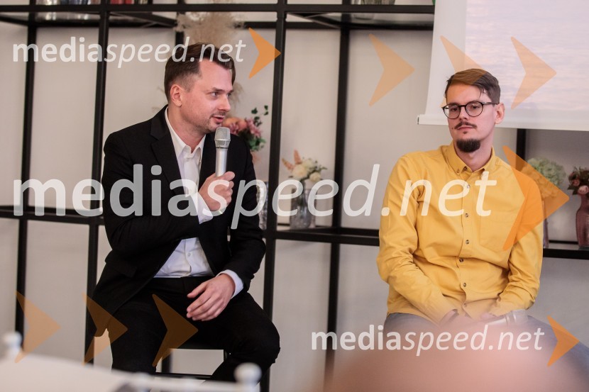  Dejan Krupić, igralec;  Nikolaj Vodošek, režiserPrihaja nova slovenska serija SKRITO V RAJU