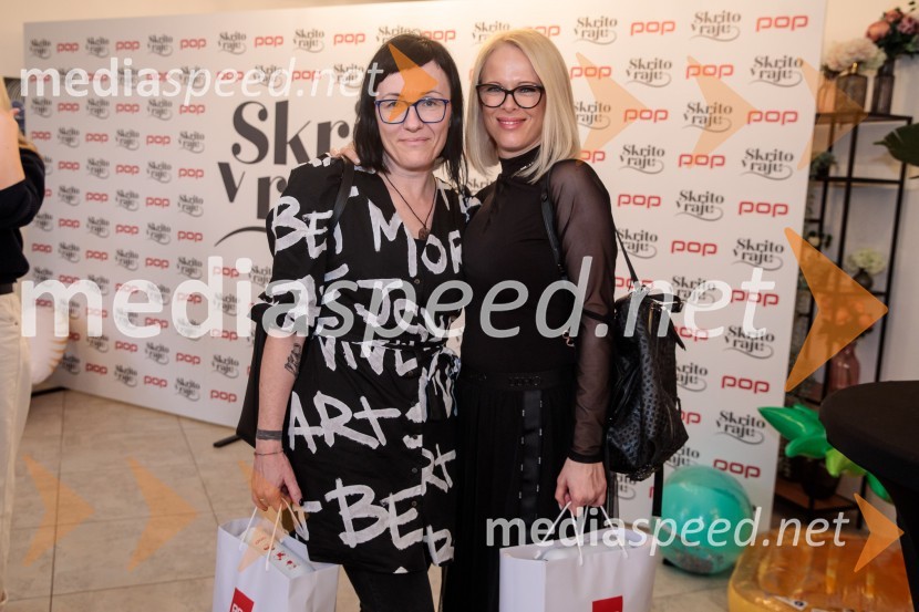  Maja Rožman, producentka;  Katja Černela, kreativna producentkaPrihaja nova slovenska serija SKRITO V RAJU