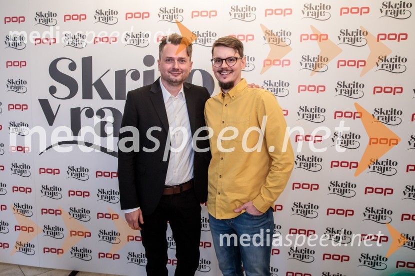  Dejan Krupić, igralec;  Nikolaj Vodošek, režiserPrihaja nova slovenska serija SKRITO V RAJU