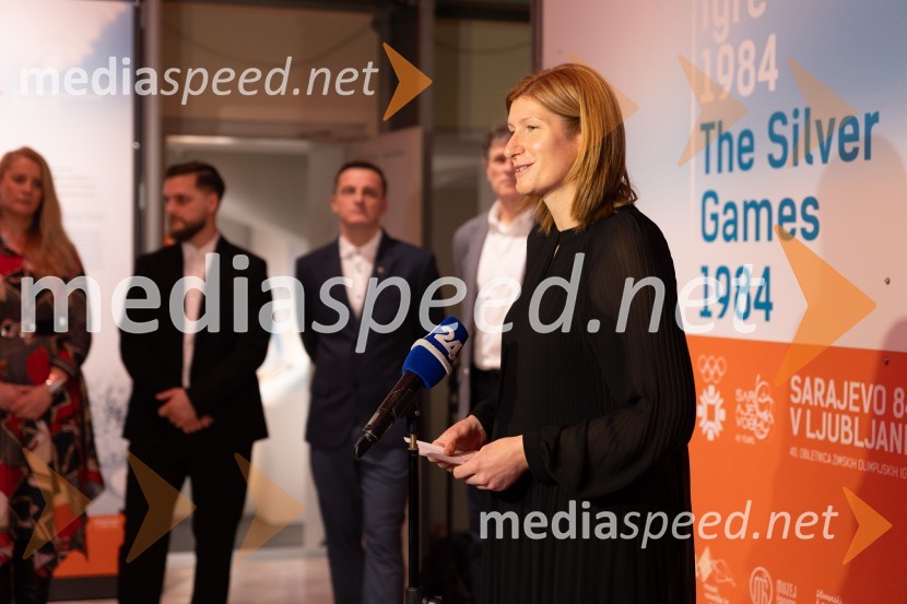  Nataša Robežnik, v. d. direktorice, Muzej novejše in sodobne zgodovine Slovenije Srebrne igre 1984, 40. obletnica olimpijskih iger v Sarajevu